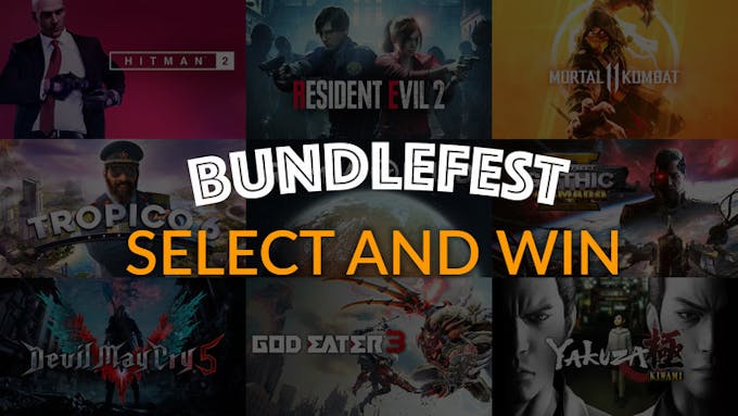 Select and Win top Steam bundles with Fanatical
